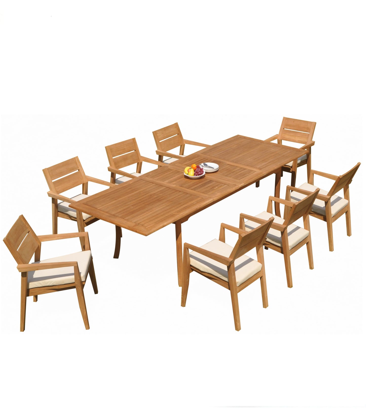 117" Rectangle Table with Vellore Chairs