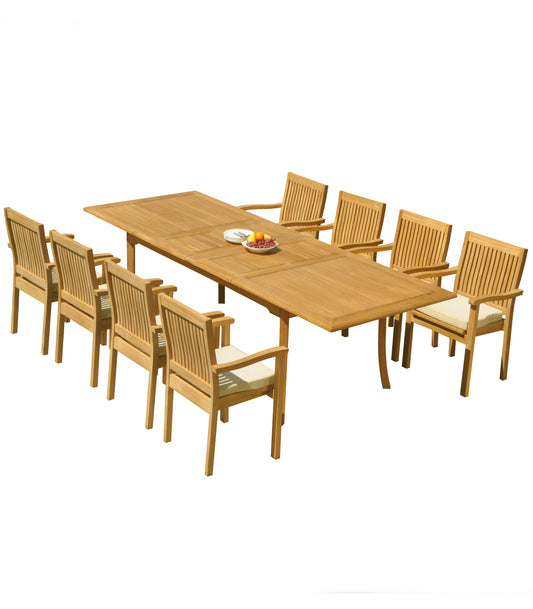 117" Rectangle Table with Leveb Chairs