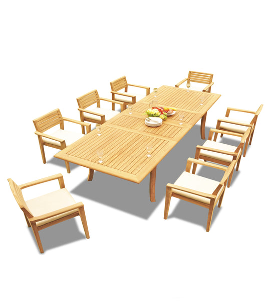 117" Rectangle Table with Montana Chairs