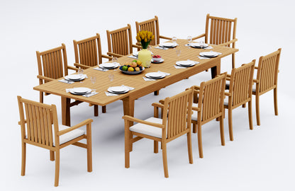 122" Caranas Dining Table with Cahyo Chairs