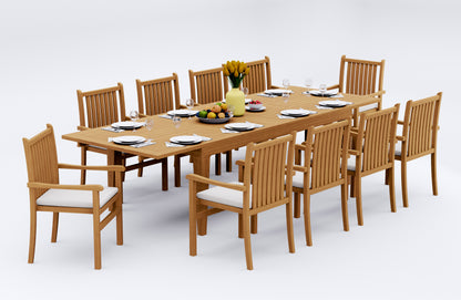 122" Caranas Dining Table with Cahyo Chairs