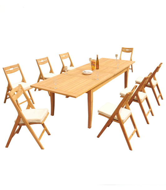 122" Atnas Dining Table with Surfliner Chairs