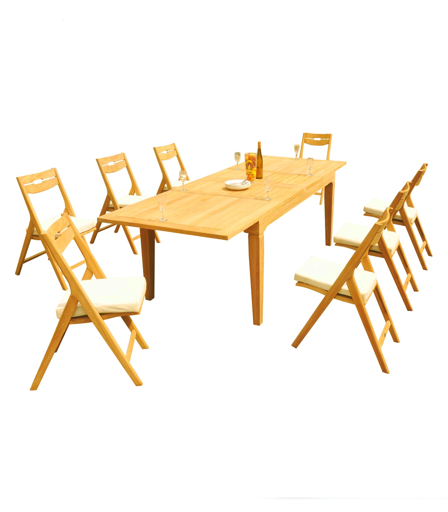 122" Caranas Dining Table with Surfliner Chairs