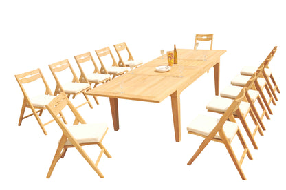 122" Caranas Dining Table with Surfliner Chairs