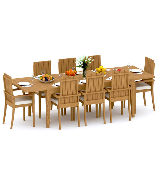 122" Caranas Dining Table with Goa Chairs