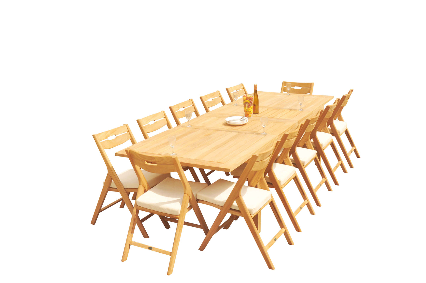 122" Caranas Dining Table with Surfliner Chairs