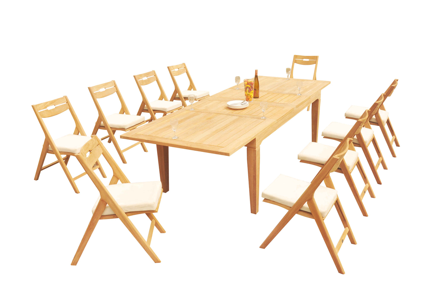 122" Caranas Dining Table with Surfliner Chairs