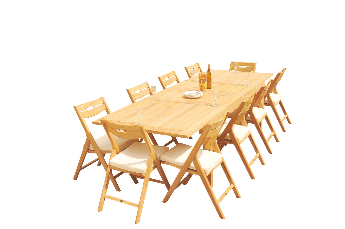 122" Caranas Dining Table with Surfliner Chairs