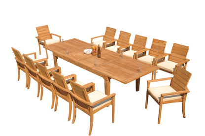 122" Caranas Dining Table with Algrave Chairs