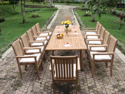 117" Rectangle Table with Cahyo Chairs