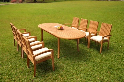 94" Oval Table with Goa Chairs