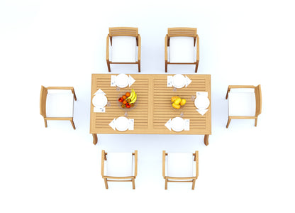 83" Rectangle Table with Montana Chairs