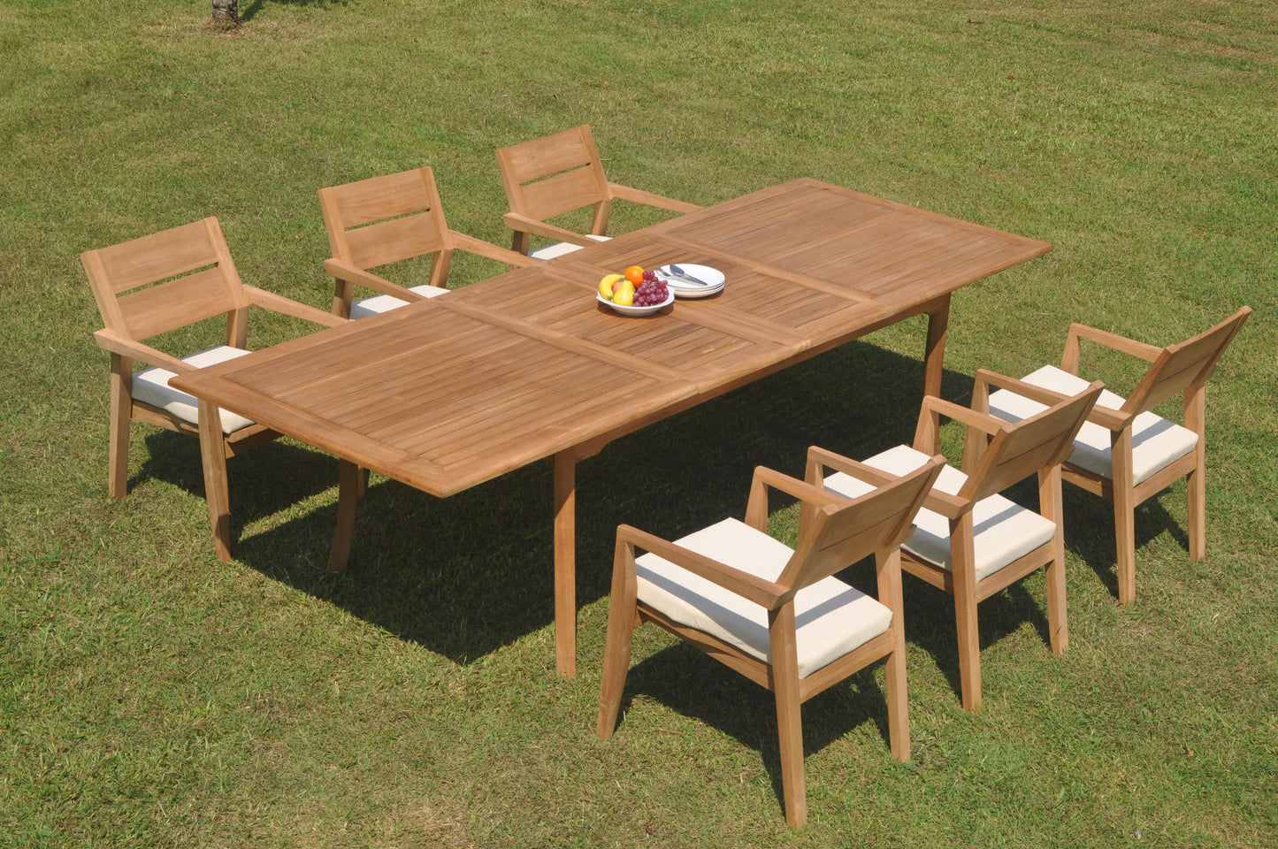 117" Rectangle Table with Vellore Chairs