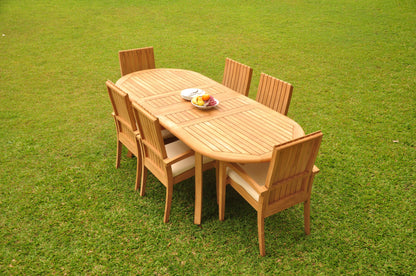 94" Oval Table with Goa Chairs