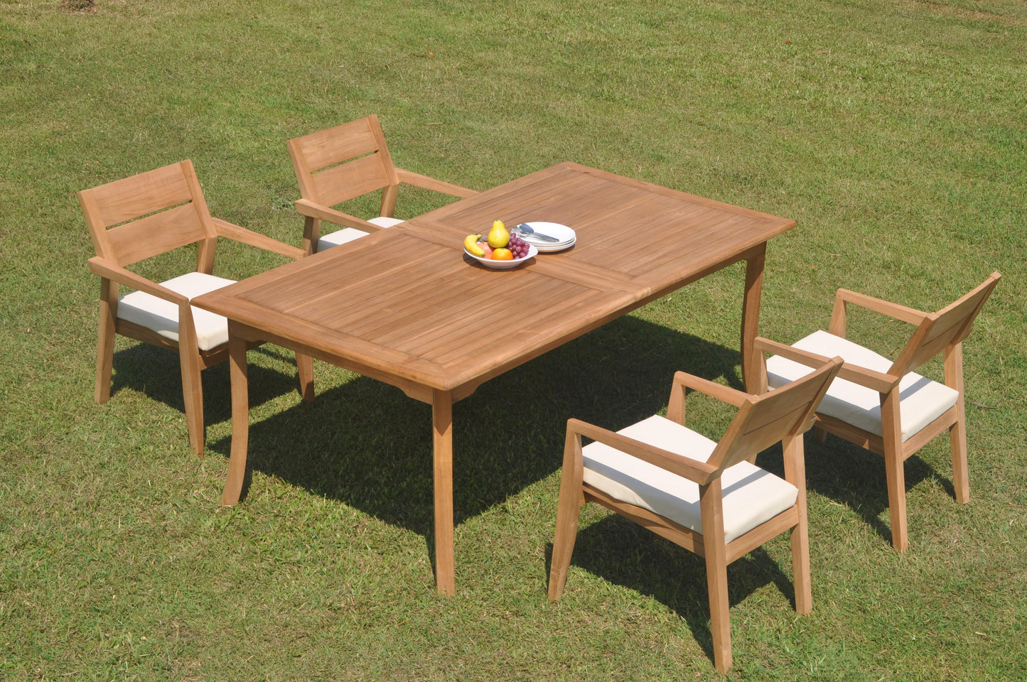 117" Rectangle Table with Vellore Chairs