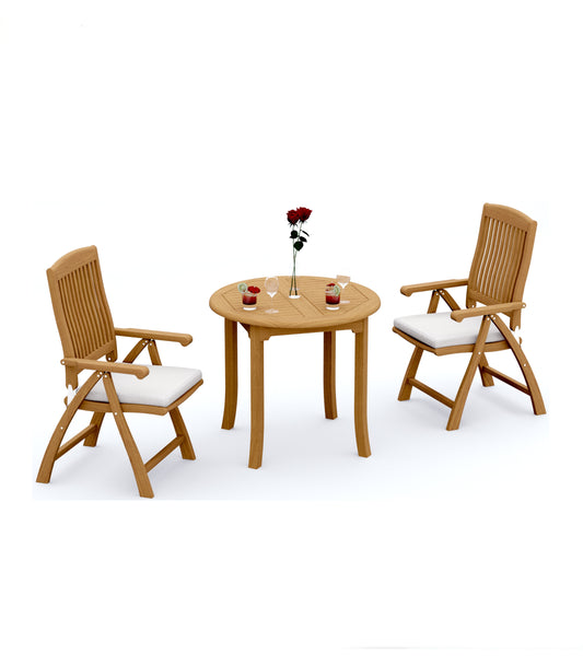 36" Round Table with Marley Chairs