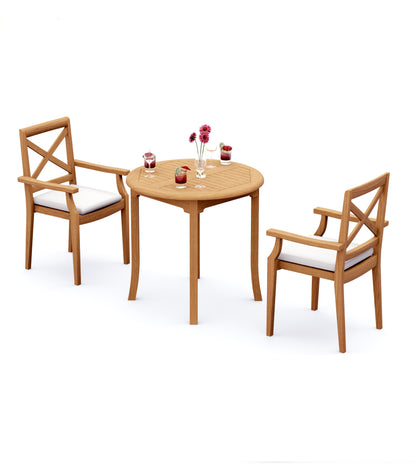 36" Round Table with Granada Chairs