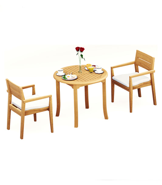 36" Round Table with Vellore Chairs