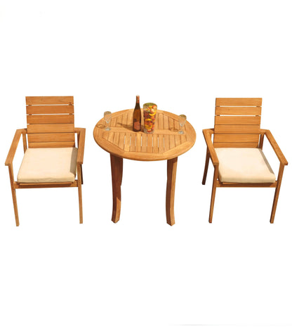 36" Round Table with Algrave Chairs