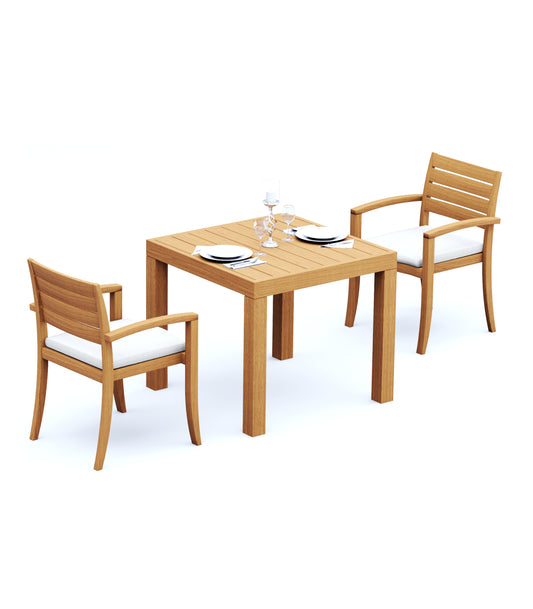 36" Square Table with Travota Chairs