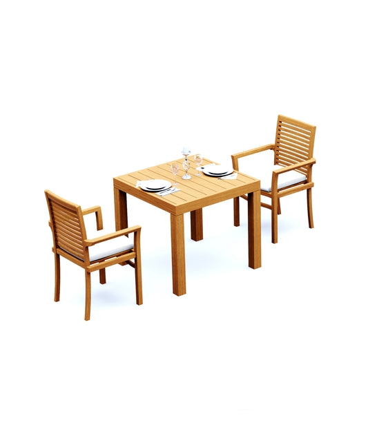 36" Square Table with Mas Chairs