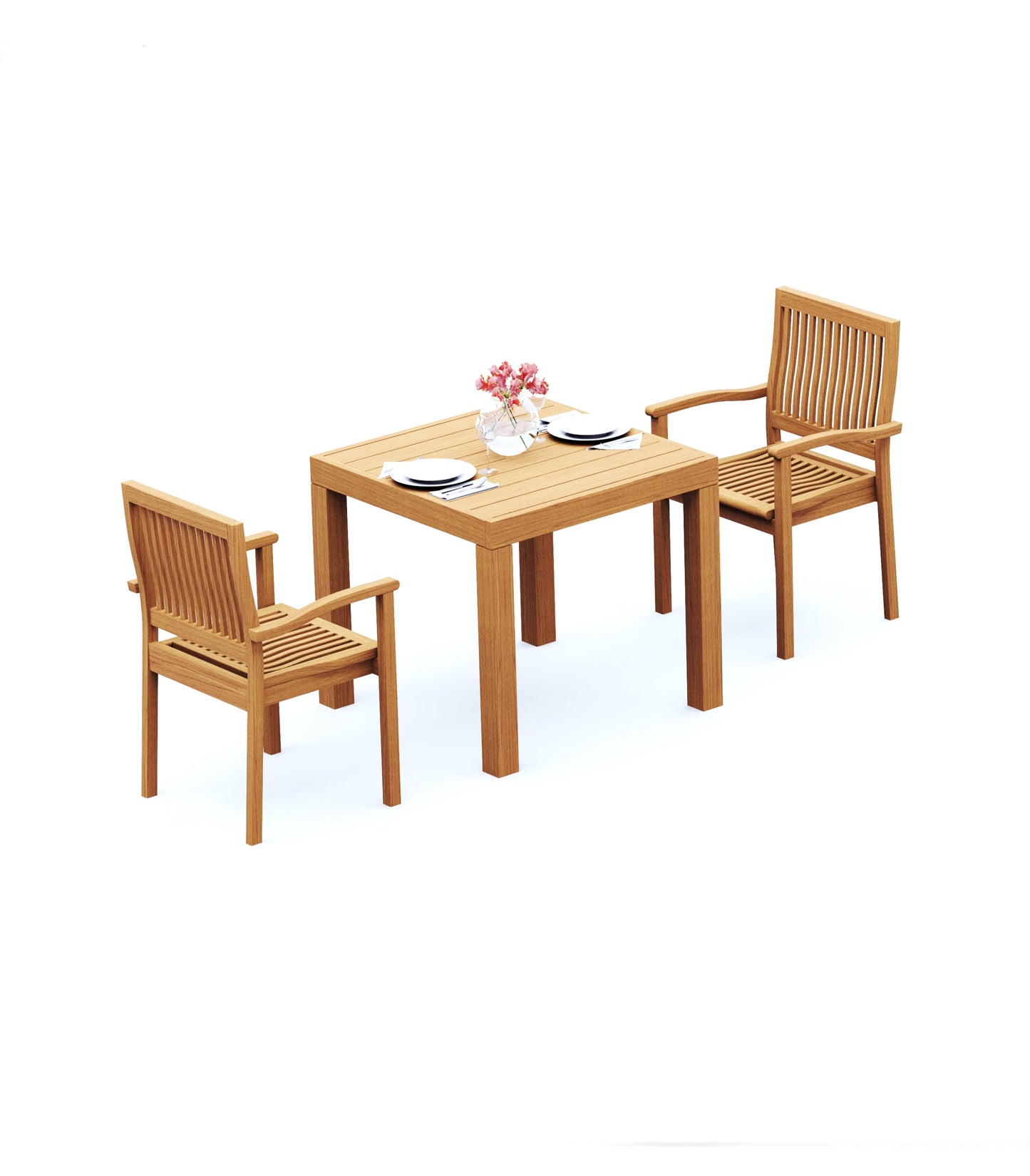 36" Square Table with Leveb Chairs