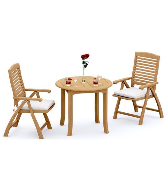 36" Round Table with Ashley Chairs