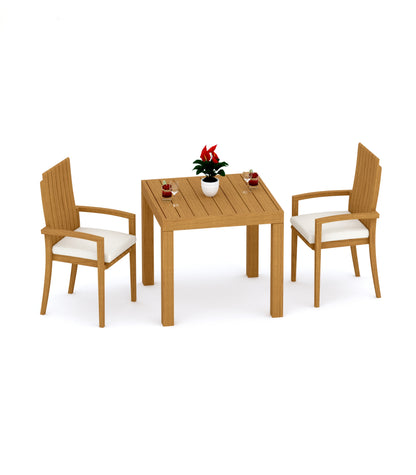 36" Square Table with Goa Chairs