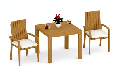 36" Square Table with Goa Chairs