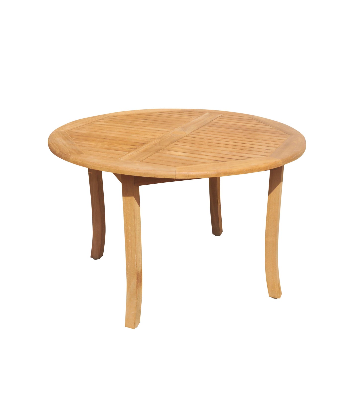 48 Fixed Round Table and with 4 Wave Chairs