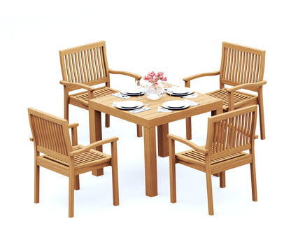 36" Square Table with Leveb Chairs