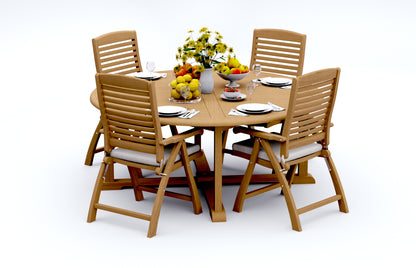 72" Round Table and Ashley Chairs