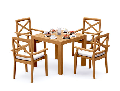 36" Square Table with Granada Chairs