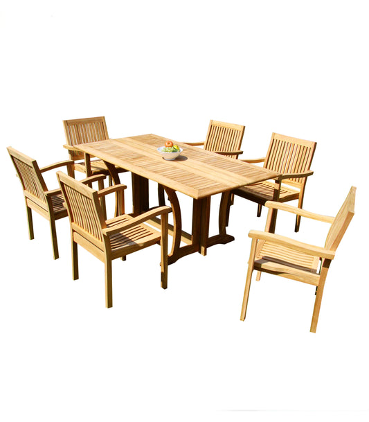 69" Warwick Table with Leveb Chairs