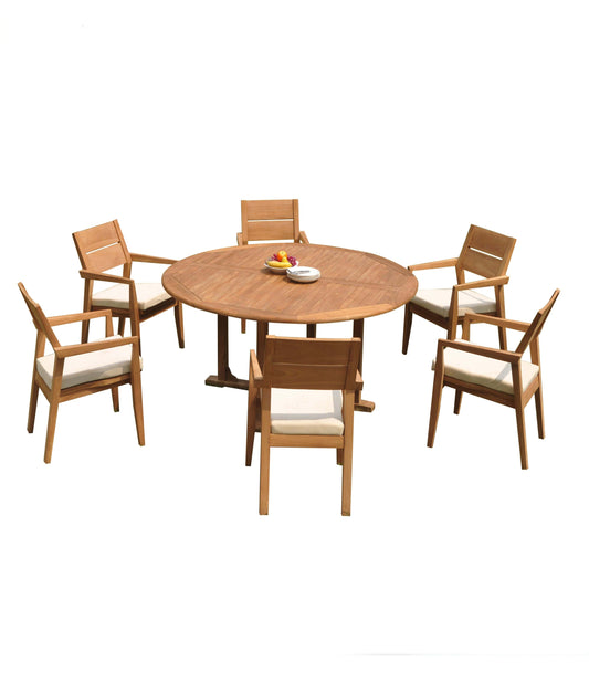 72" Round Table and Vellore Chairs