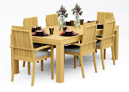 86" Canberra Table with Goa Chairs