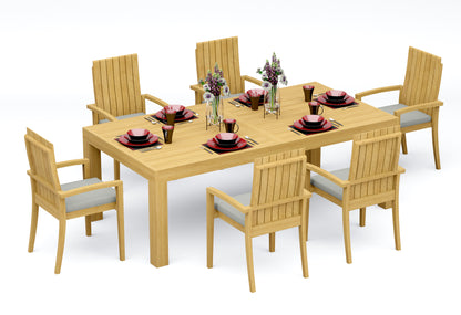 86" Canberra Table with Goa Chairs