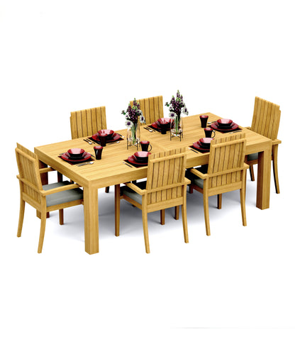 86" Canberra Table with Goa Chairs