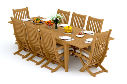 122" Caranas Dining Table with Warwick Chairs