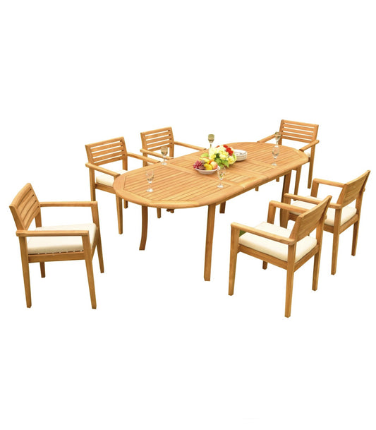 94" Oval Table with Montana Chairs