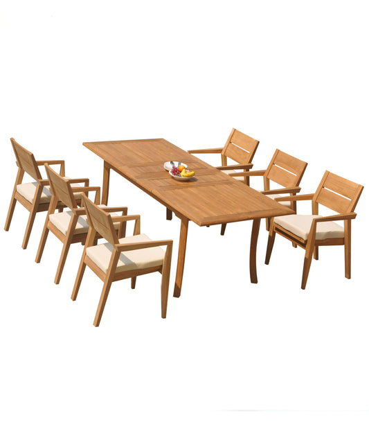 94" Rectangle Table with Vellore Chairs