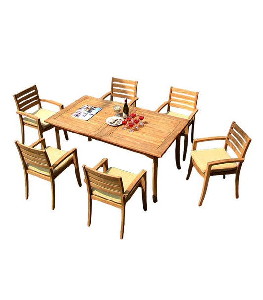 94" Rectangle Table with Travota Chairs