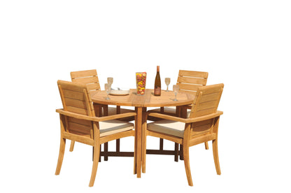 48 Round Butterfly Table and with 4 Algrave Chairs