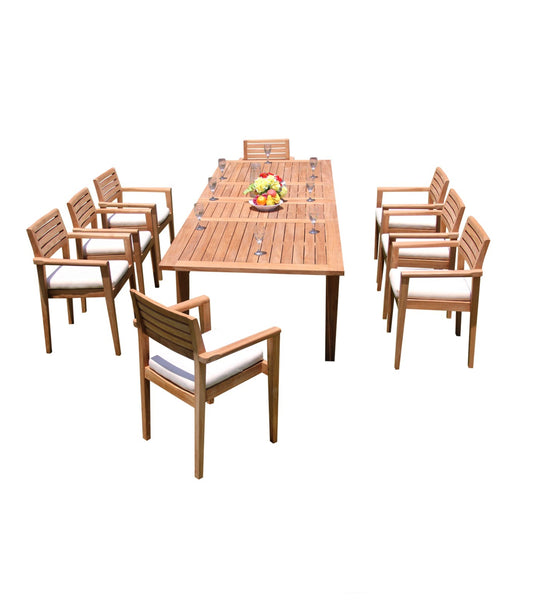 122" Caranas Dining Table with Montana Chairs