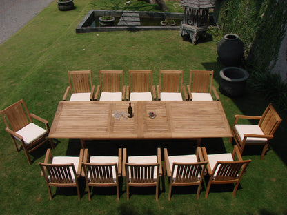 117" Rectangle Table with Cahyo Chairs