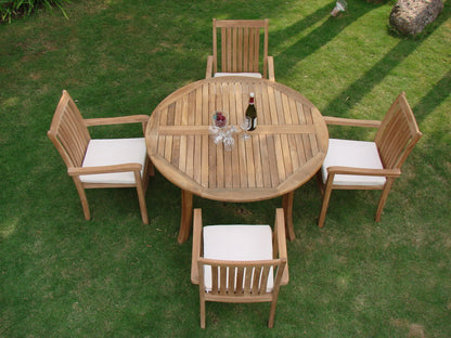 52 Round Table and with 4 Cahyo Chairs