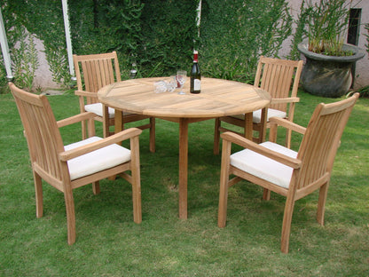 52 Round Table and with 4 Cahyo Chairs