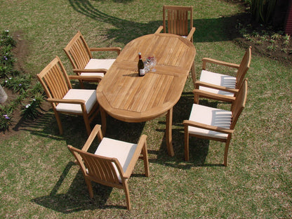 94" Oval Table with Cahyo Chairs