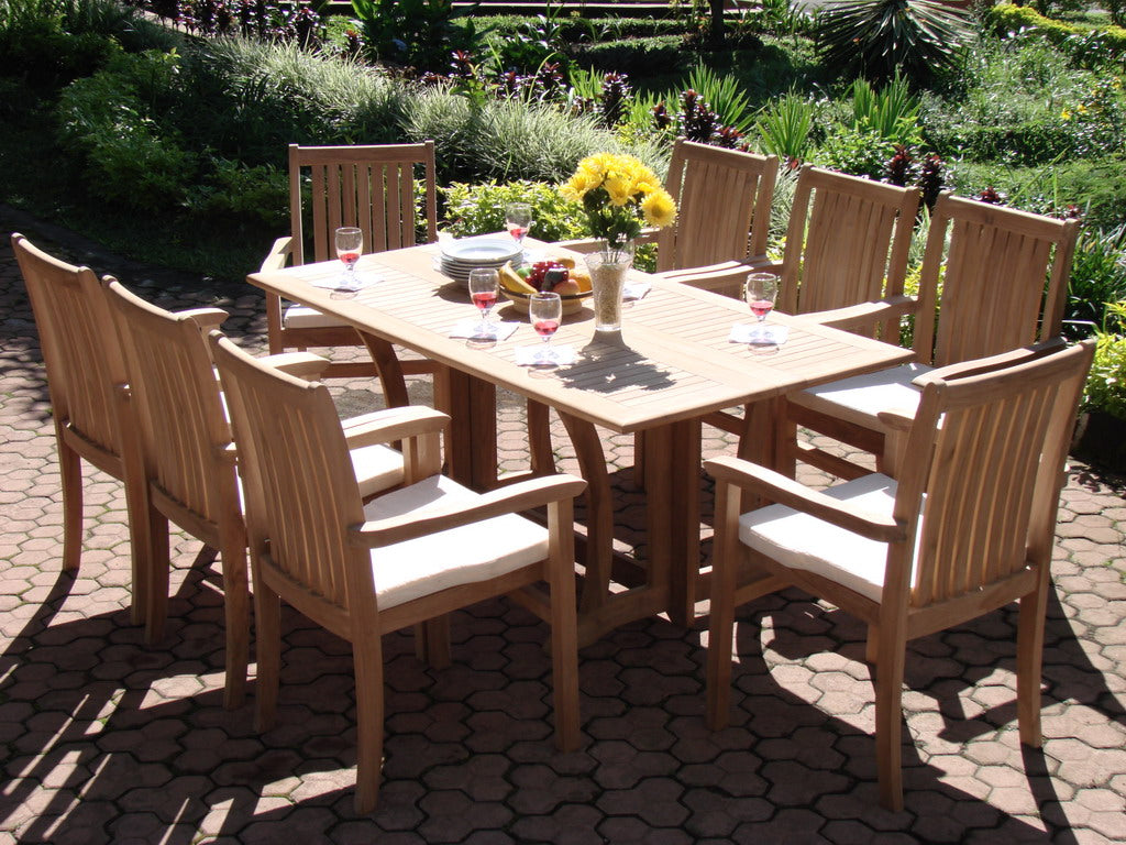 117" Oval Table with Cahyo Chairs