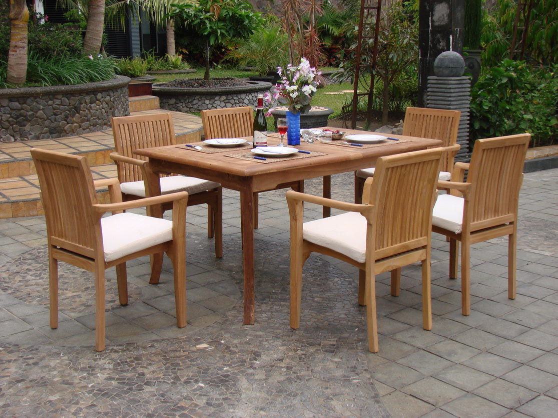 94" Rectangle Table with Lua Chairs